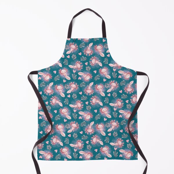 Item preview, Axolotl | Cute Animal Heart Print designed and sold by palmandpixels.