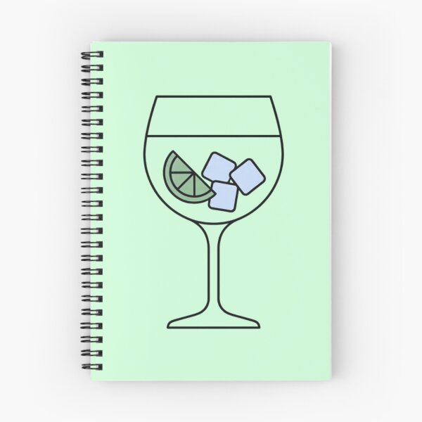 Item preview, Gin & Tonic Minimalist Illustration designed and sold by MadeInNapTime.