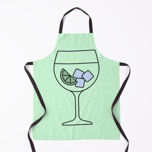 Item preview, Gin & Tonic Minimalist Illustration designed and sold by MadeInNapTime.