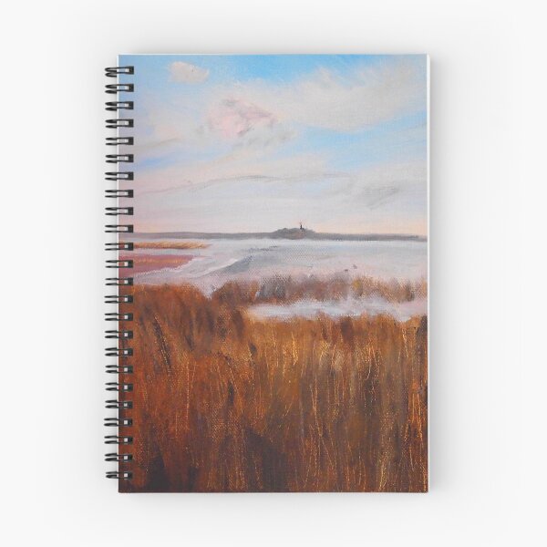 Item preview, Seaside Marsh Painting Print designed and sold by Mel Katcharian.