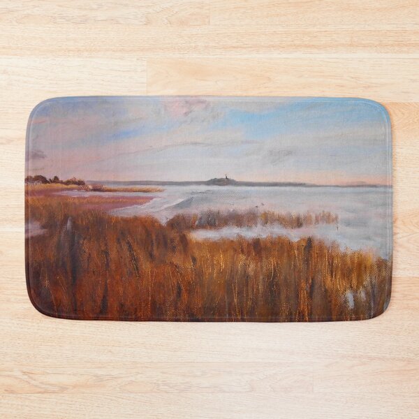 Item preview, Seaside Marsh Painting Print designed and sold by Mel Katcharian.