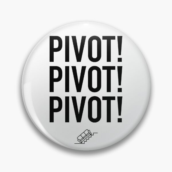 Item preview, Pivot! Pivot! Pivot! Friends (Black) designed and sold by Screen Lore.