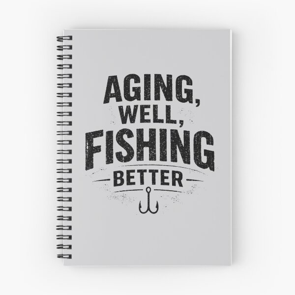 Item preview, Aging Well Fishing Better Quote designed and sold by EimSol.