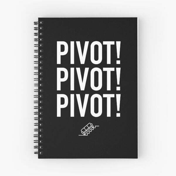 Aperçu de l'œuvre Pivot ! Pivot ! Pivot ! Amis (Blanc) créée et vendue par Screen Lore.