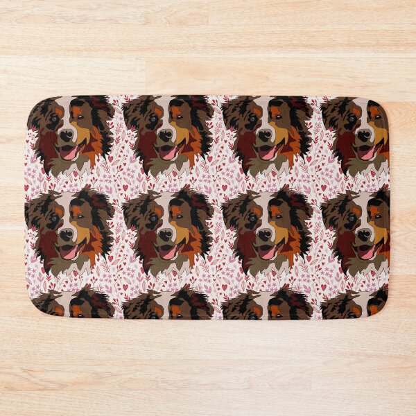 Item preview, Copy of Aussie mutt Valentine’s Day pattern designed and sold by LeahcarsArt.