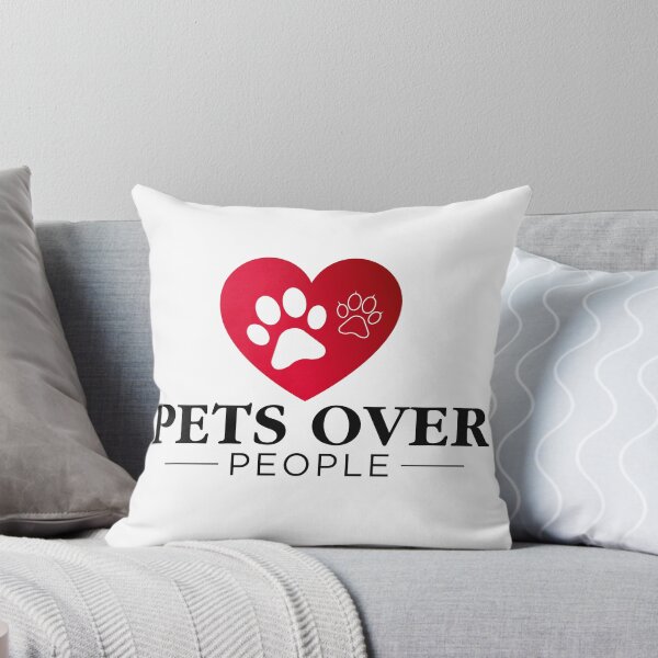 Item preview, Pets Over People Heart Paw Print Illustration designed and sold by PixelGrafiks.