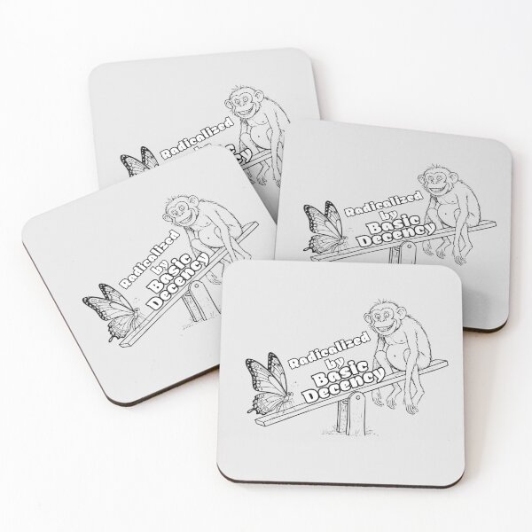 Item preview, Radicalized by Basic Decency, Butterfly and Monkey designed and sold by SawaOne.