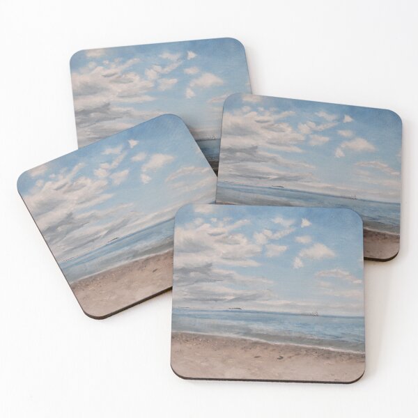 Item preview, Beach Painting Print designed and sold by Mel Katcharian.