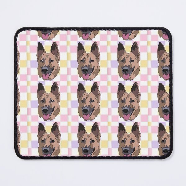 Item preview, Copy of German shepherd mutt pastel pattern designed and sold by LeahcarsArt.