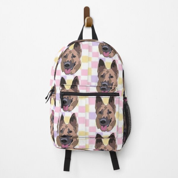Item preview, Copy of German shepherd mutt pastel pattern designed and sold by LeahcarsArt.