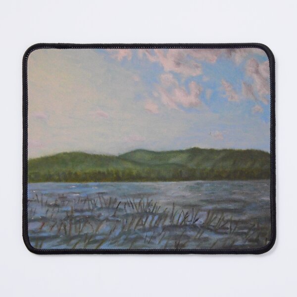 Item preview, Windy Pond Painting Print designed and sold by Mel Katcharian.