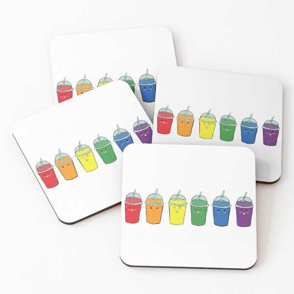 Item preview, Cute Pride Flag Slushies designed and sold by Mel Katcharian.
