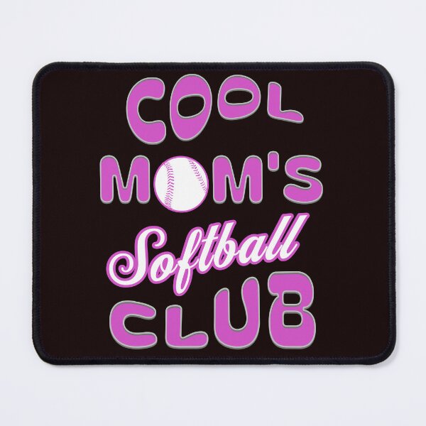 Item preview, Cool Mom Club – Softball Mom Pink Graphic designed and sold by FontenelleTees.