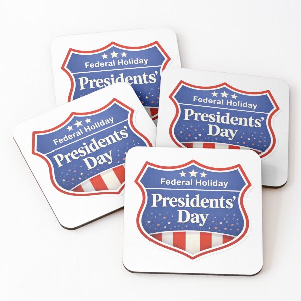 Item preview, Presidents ' Day Patriotic Shield Sticker designed and sold by CzipipitoStudio.