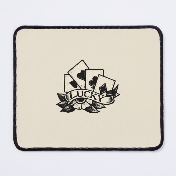 Item preview, Jerry "Lucky" " Traditional American Tattoo B&W designed and sold by Coolector.