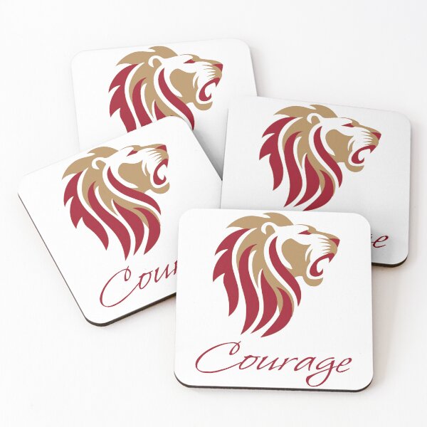 Item preview, Courage Visualized Roaring Lion Virtue Squad designed and sold by WayOutWorks.