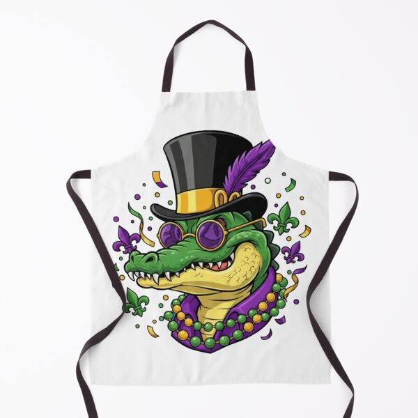 Artikelvorschau, Mardi Gras Cool Daddy Gator entworfen und verkauft von PlantzMatter.