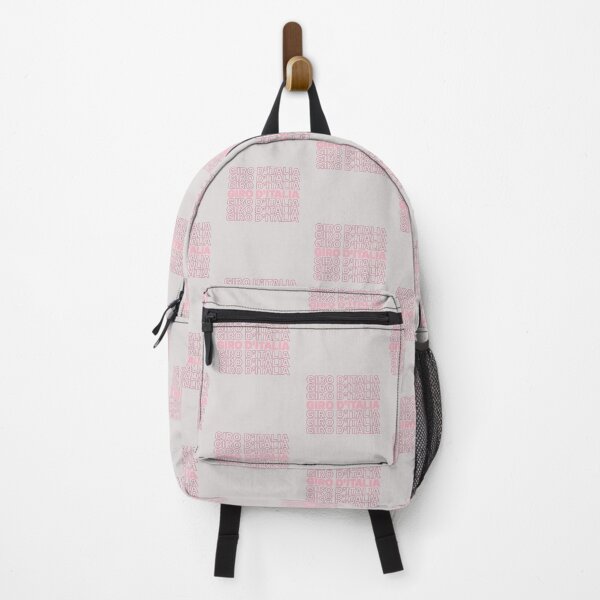 Item preview, GIRO D’ITALIA – Typography Grid in Maglia Pink (Bold Repeat Design) designed and sold by malero-design.