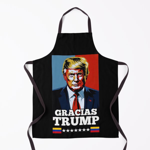 Item preview, Thanks Trump Portrait of a Free Venezuela designed and sold by GuacamayaFree7.