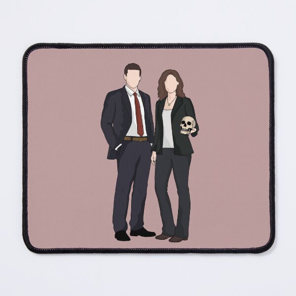 Item preview, Temperance Brennan and Seeley Booth (Bones) designed and sold by Alpha1810.