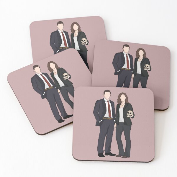 Item preview, Temperance Brennan and Seeley Booth (Bones) designed and sold by Alpha1810.