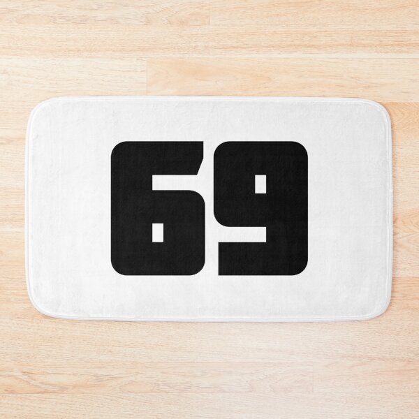 Item preview, 69, Sixty-Nine Thick Bold designed and sold by Memes N Lore .