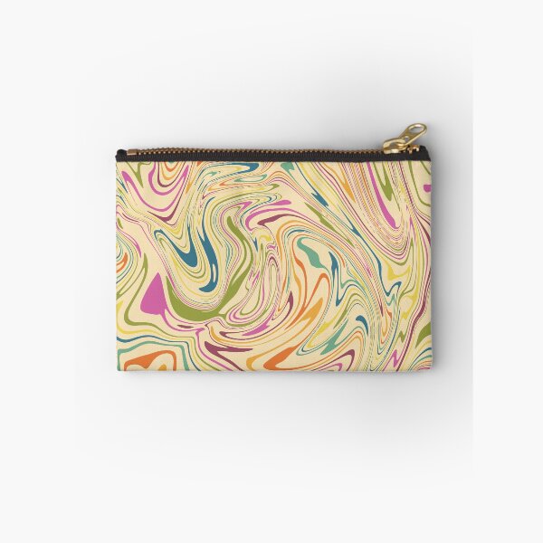 Item preview, Retro Psychedelic Marble Swirl - Groovy 70s Fluid Art Abstract designed and sold by DeeLulu.