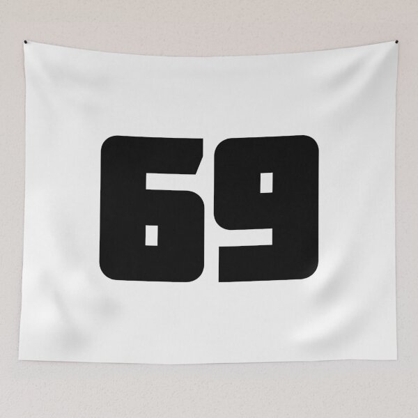 Item preview, 69, Sixty-Nine Thick Bold designed and sold by Memes N Lore .