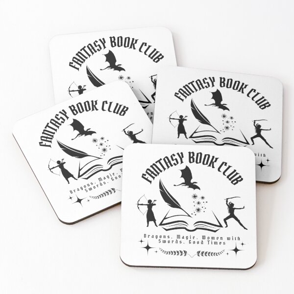 Item preview, Fantasy Book Club Sticker designed and sold by Mel Katcharian.