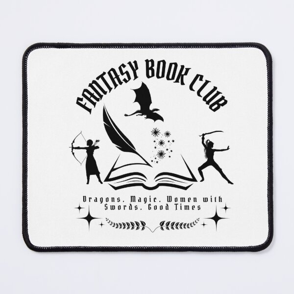 Item preview, Fantasy Book Club Sticker designed and sold by Mel Katcharian.