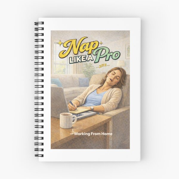 Item preview, Nap Like a Pro — Working From Home designed and sold by NREW-Art.