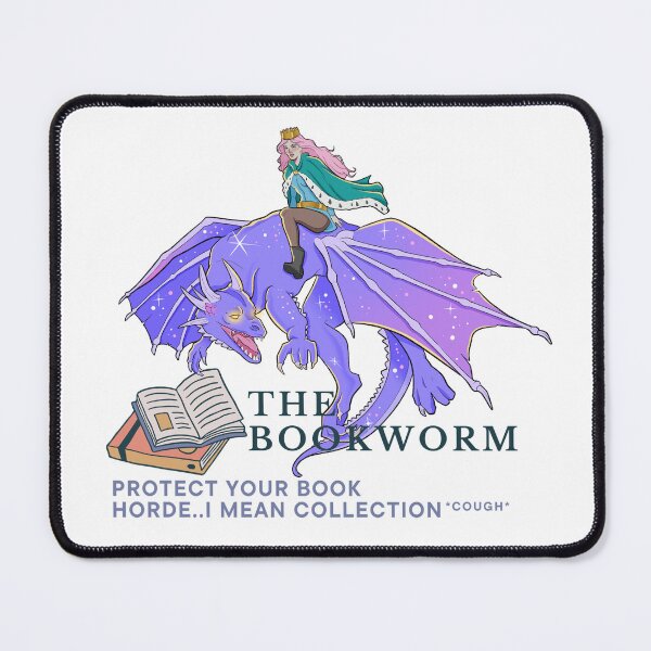 Item preview, The Bookworm sticker designed and sold by Mel Katcharian.