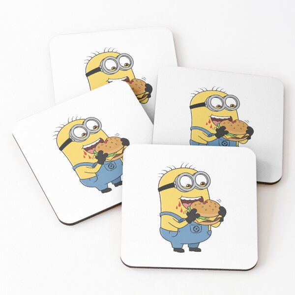 Item preview, Hungry Minion Burger Time designed and sold by LuloCreative.