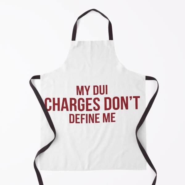 Item preview, Retro Accountability Humor My DUI Charges Dont Define Me designed and sold by GridText.