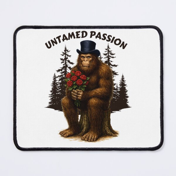 Item preview, Bigfoot with Roses, Untamed Passion designed and sold by SquirrelDesignLLC.