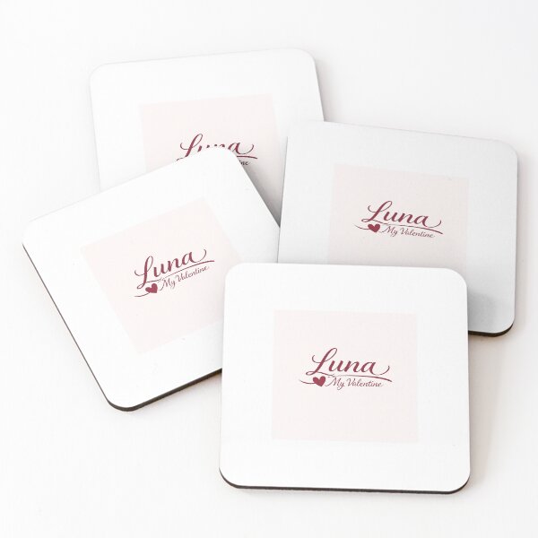 Item preview, Luna Is My Valentine – Romantic Name Valentine Gift designed and sold by chessnegocios.