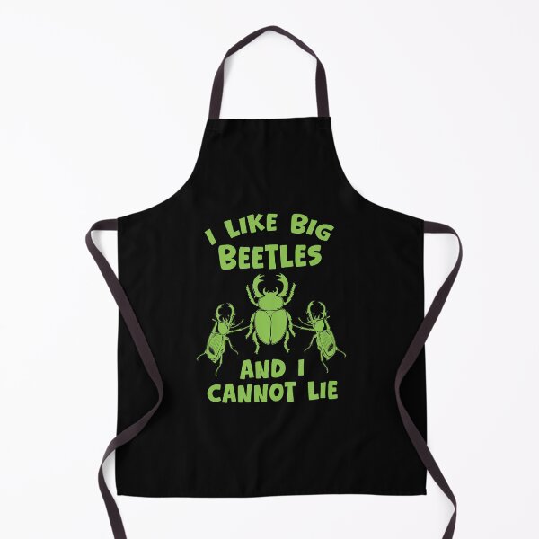 Item preview, Funny I Like Big Beetles And I Cannot Lie - Stag Beetle Entomology Pun designed and sold by Dmetalx Art Apparel.