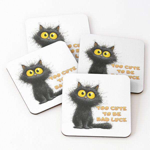 Item preview, Too Cute to Be Bad Luck - Friday the 13th designed and sold by TherezaDesign.