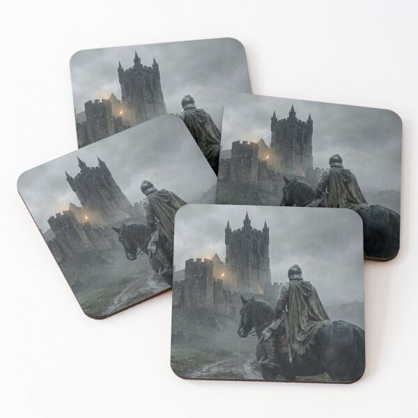 Item preview, Fortress in the Storm - Dark Medieval Art designed and sold by GENIE'S.