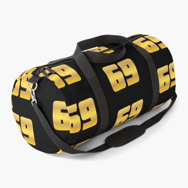 Item preview, 69, Sixty-Nine Thick Golden Bold designed and sold by Memes N Lore .