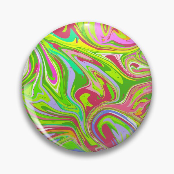 Item preview, Neon Psychedelic Marble Swirl - Trippy 90s Rave Abstract Pattern designed and sold by DeeLulu.