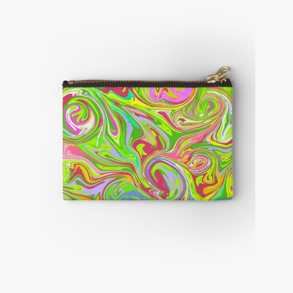 Item preview, Neon Psychedelic Marble Swirl - Trippy 90s Rave Abstract Pattern designed and sold by DeeLulu.