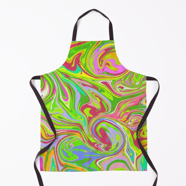 Item preview, Neon Psychedelic Marble Swirl - Trippy 90s Rave Abstract Pattern designed and sold by DeeLulu.