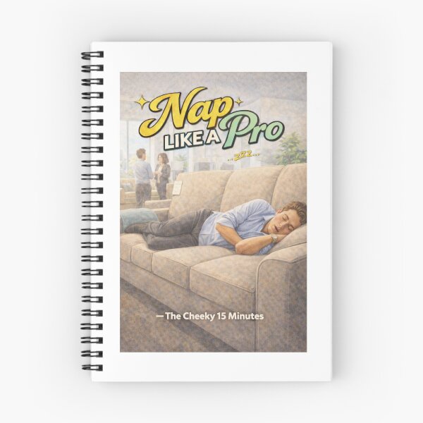 Item preview, Nap Like a Pro — The Cheeky 15 Minutes designed and sold by NREW-Art.