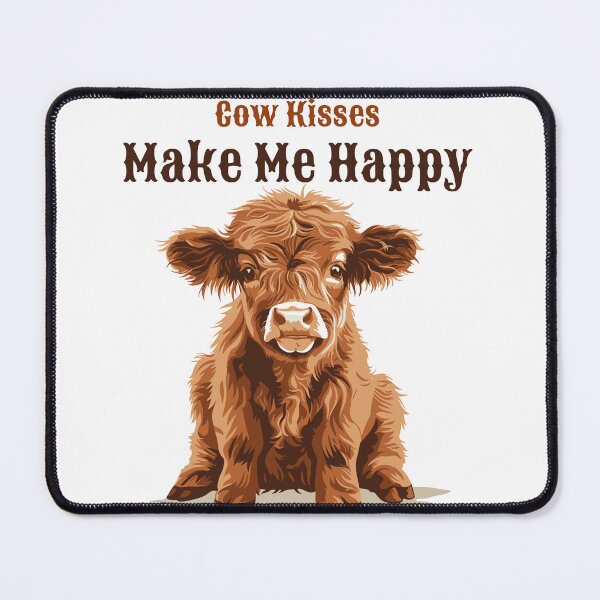Item preview, Cow Kisses Make Me Happy designed and sold by B&CMerch.
