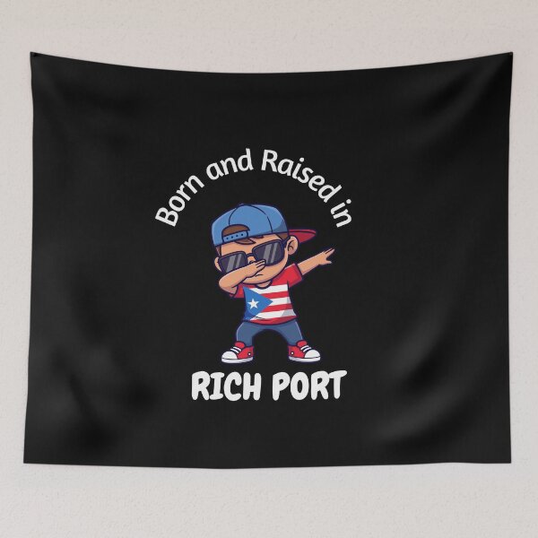 Item preview, Born and Raised in Puerto Rico designed and sold by SyTcreations.