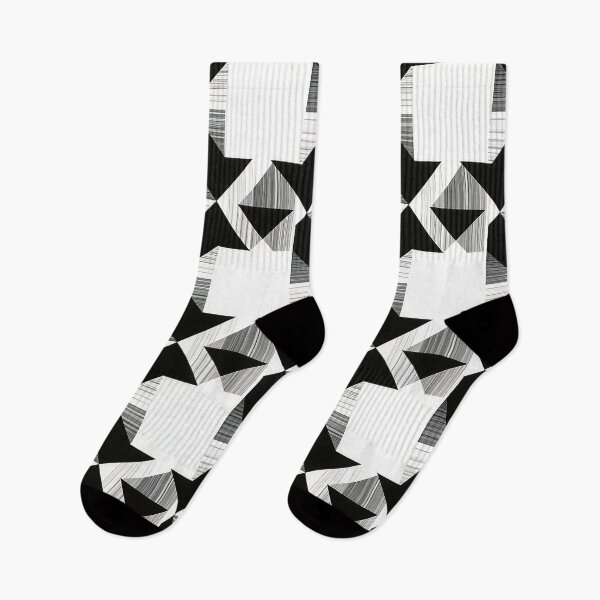 Item preview, A Geometric Monochrome Pattern designed and sold by Boundless PixelForge.