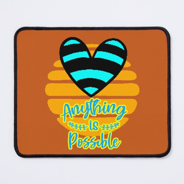 Item preview, Anything Is Possible – Inspiring Positive Heart designed and sold by AstronautMerch.
