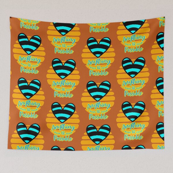 Item preview, Anything Is Possible – Inspiring Positive Heart designed and sold by AstronautMerch.