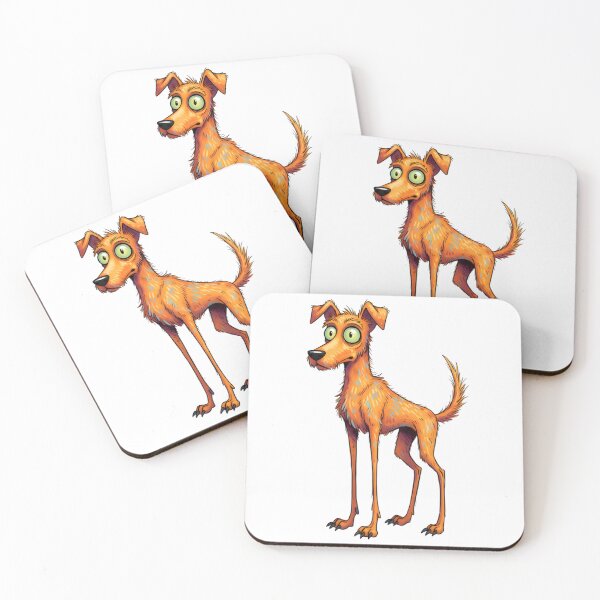 Item preview, Funny Scruffy Orange Dog Cartoon Illustration designed and sold by Jhunell.
